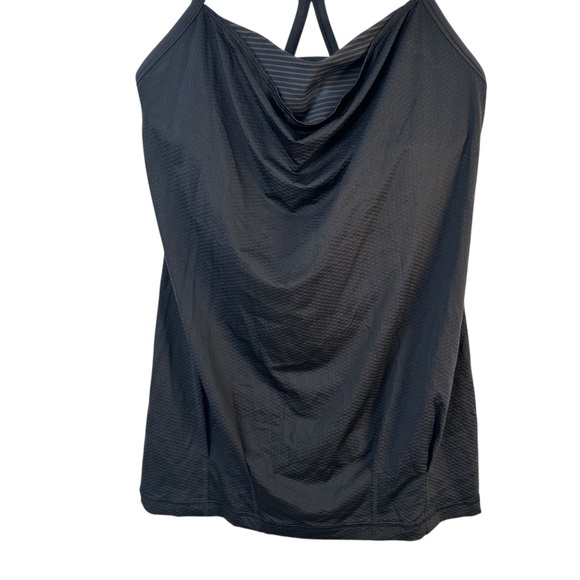 Lululemon Run Free Tank Size 6 Heathered Black Swan Racerback Lightweight NWT - Picture 5 of 15